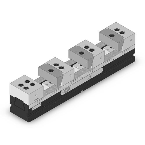 Morsa di macchina - F677-588202 - Fixtureworks - a vite / multipla