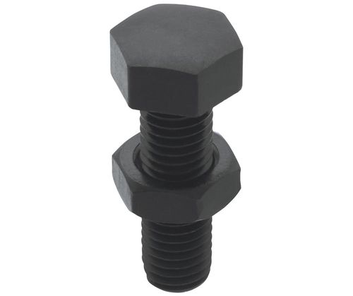 Bullone di bloccaggio - BJ732 series - Fixtureworks - filettato / a testa esagonale / in acciaio