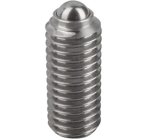 Pressore a sfera in acciaio - 0303 series - Fixtureworks - a sfere / in acciaio inossidabile / con foro esagonale