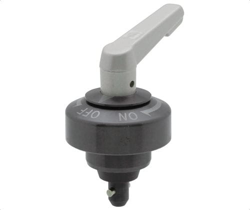 Elemento di centraggio ad azionamento manuale - CP722 series - Fixtureworks - con gambo filettato / in acciaio inossidabile