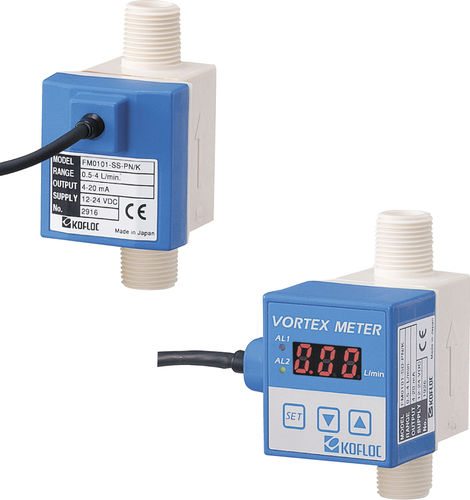 Misuratore di portata a vortice - FM01 series - KOFLOC Corp. - volumetrico / per acqua / in linea