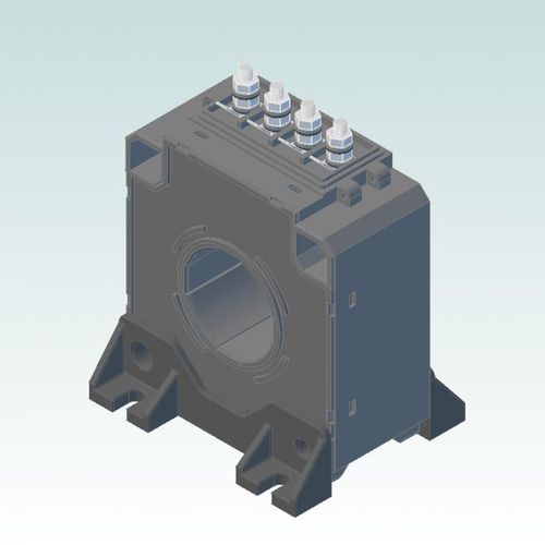 Sensore di corrente ad effetto Hall ad anello chiuso - HED1K3T01 - Electrohms - montato su pannello / AC / DC
