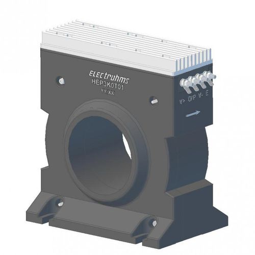 Sensore di corrente ad effetto Hall ad anello chiuso - HEP3K0T01 - Electrohms - montato su pannello / AC / DC