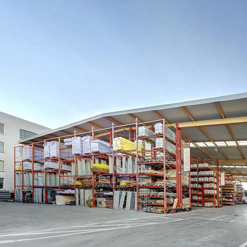Scaffalatura per magazzino di stoccaggio - OHRA Regalanlagen - per uso in esterni / con ripiani / cantilever