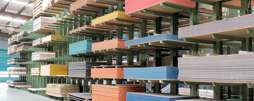 Scaffalatura per magazzino di stoccaggio - OHRA Regalanlagen - per uso in esterni / per movimentazione / da trasporto