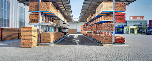 Scaffalatura per uso in esterni - OHRA Regalanlagen - cantilever / ad accumulo / regolabile