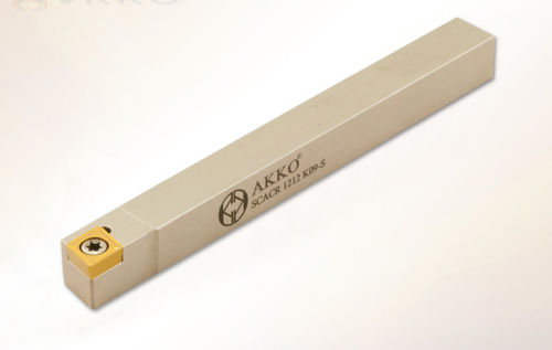Portautensile ISO - SCACL series - AKKO CUTTING TOOLS - con vite di regolazione / per lavorazione / per tornio CNC