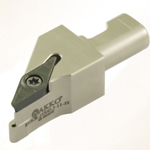 Portautensile ISO - SVJCR-16X43.3-11 - AKKO CUTTING TOOLS - con vite di regolazione / per lavorazione / per tornitura esterna