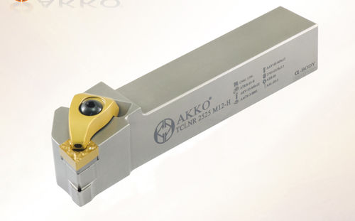Portautensile con vite di regolazione - TCLN series - AKKO CUTTING TOOLS - per lavorazione / per tornitura esterna