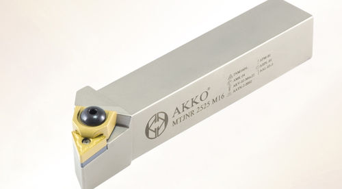Portautensile con vite di regolazione - MTJN series - AKKO CUTTING TOOLS - per lavorazione / per tornitura esterna