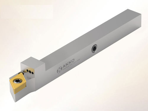 Portautensile ISO - SDJCR 0810 G07-SHC - AKKO CUTTING TOOLS - con vite di regolazione / per lavorazione / per tornitura esterna