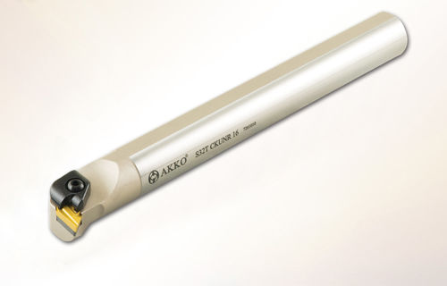 Portautensile ISO - CKUN series - AKKO CUTTING TOOLS - con vite di regolazione / per tornitura interna