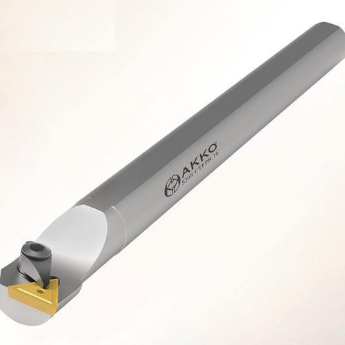Portautensile ISO - CTFP series - AKKO CUTTING TOOLS - con vite di regolazione / per tornitura interna