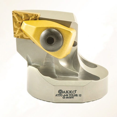 Portautensile ISO - TCLN series - AKKO CUTTING TOOLS - con vite di regolazione / per lavorazione / antivibrazione