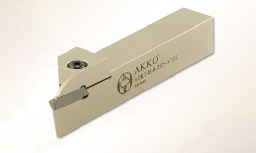 Portautensile con vite di regolazione - ADKT-H series - AKKO CUTTING TOOLS - di rettifica / per tornitura esterna