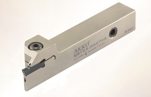 Portautensile con vite di regolazione - ADKT-K series - AKKO CUTTING TOOLS - di rettifica / per tornitura esterna