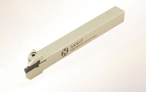 Portautensile con vite di regolazione - ADKT-ZCC2 series  - AKKO CUTTING TOOLS - per scanalatura / per tornitura esterna / per tornio CNC
