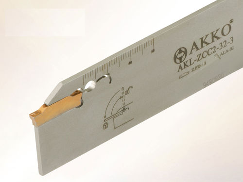 Portautensile per scanalatura - AKL-ZCC2-32 series - AKKO CUTTING TOOLS