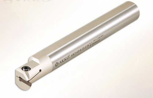 Portautensile con vite di regolazione - AIKT-GP series - AKKO CUTTING TOOLS - per scanalatura / per tornitura interna