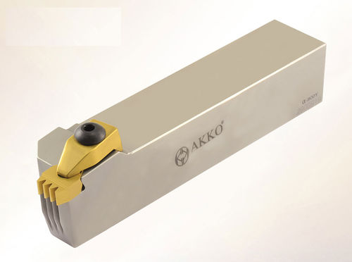 Portautensile con vite di regolazione - ATPVK series - AKKO CUTTING TOOLS - per scanalatura / per tornitura interna