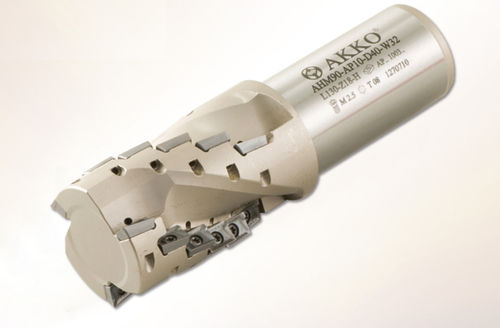 Fresa a inserti - AHM90-AP10-D series - AKKO CUTTING TOOLS - angolo d'elica