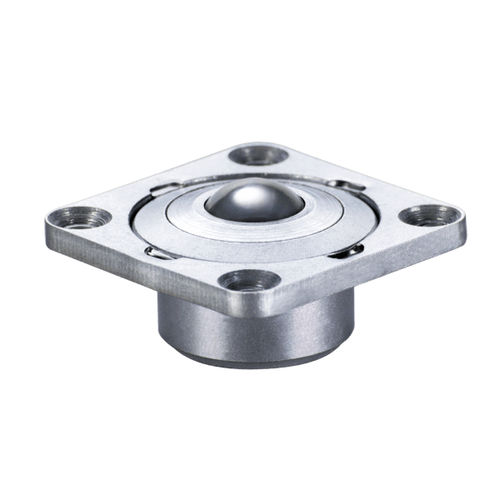Sfera portante per carichi medi - MS series - Omnitrack - in acciaio inossidabile / in acciaio / in POM