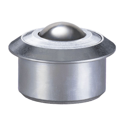Sfera portante per carichi medi - M series - Omnitrack - in acciaio inossidabile / a collarino