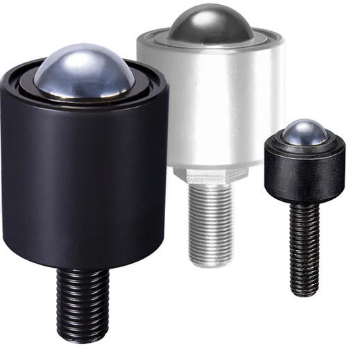 Sfera portante per carichi pesanti - 8100 - Omnitrack - in acciaio inossidabile / polimerica / a zoccolo cilindrico