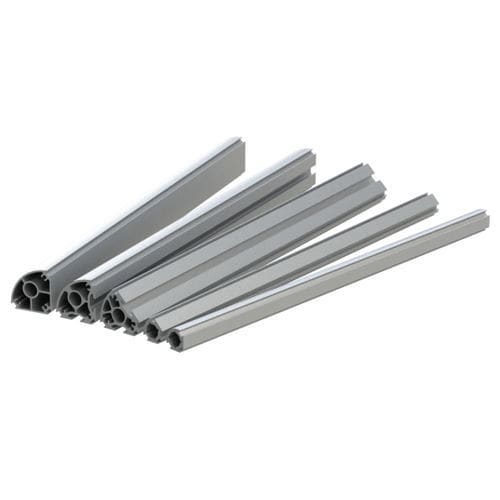 Profilo in alluminio - EP-5025 series - MONTECH - rotondo / tubolare / triangolare