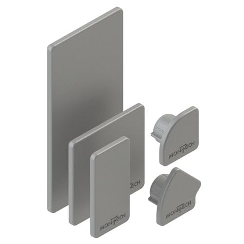 Tappo di protezione per profilati - AK-5025 - gray series - MONTECH - press-fit / rettangolare / quadrato