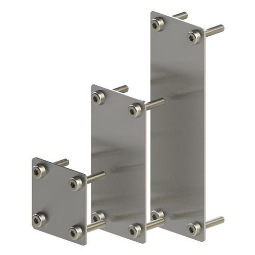 Tappo di protezione press-fit - AKM  - MONTECH - rettangolare / quadrato / in acciaio inossidabile