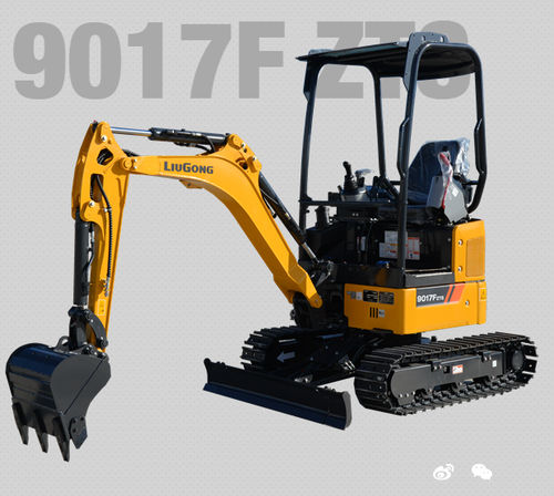 Escavatore intermedio - 9017F ZTS - Guangxi Liugong Machinery Co., Ltd. - cingolato / diesel / compatto