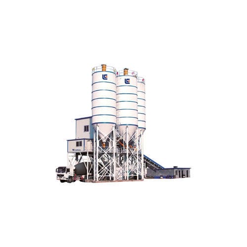 Centrale di betonaggio stazionario - HZS120A - Guangxi Liugong Machinery Co., Ltd. - automatico / compatto / a 2 assi
