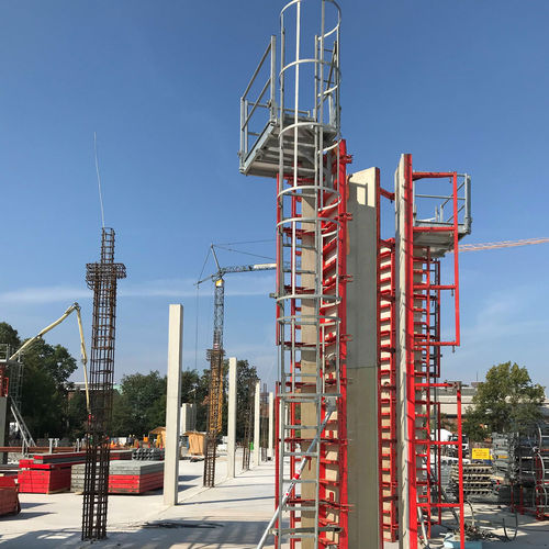 Cassaforma a telaio - CaroFalt - MEVA Schalungs-Systeme - per pilastri / in acciaio