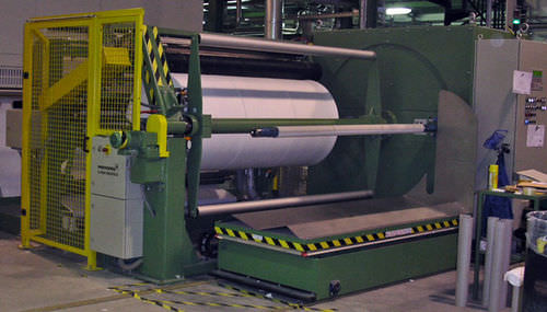 Avvolgitrice per tessuti - M275-02 - Menzel - automatica / a torretta / batch