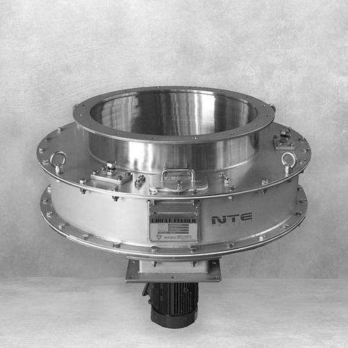 Dosatrice di perdita di peso di granulato - Circle Feeder - NTE PROCESS - per materiali a scorrimento difficile / per solidi / di fibre