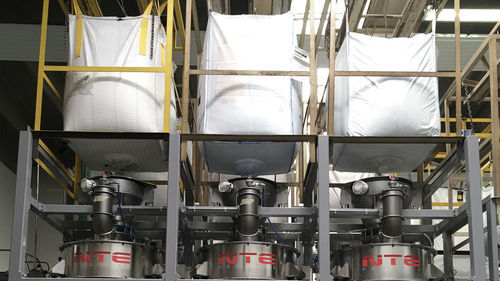 Svuota big-bag mobile - M348 - NTE PROCESS - per l'industria chimica / per l'industria agroalimentare