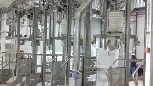 Riempi big-bag con glove box - M502 - NTE PROCESS - di granulato / per polvere / semiautomatico