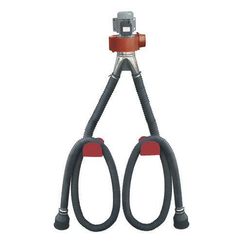 Sistema di aspirazione per gas di scarico per automobile - MONO&ndash;DOPPIO - GGE srl - per officina / per garage / da parete