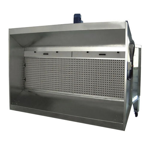Parete aspirante mobile - ZINCO SR series - GGE srl - per polveri