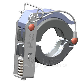 Elemento di legatura per flange - KF TCLA series - Highlight Technology Corp.