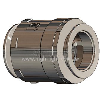 Valvola di ritegno a sfera - KF series - Highlight Technology Corp. - per gas / per vuoto / a molla
