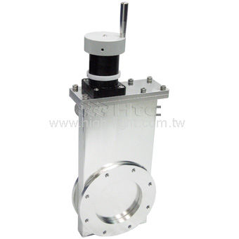 Valvola a saracinesca - Highlight Technology Corp. - manuale / con flangia / per vuoto spinto
