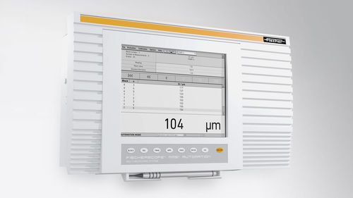 Misuratore di spessore di rivestimento - HELMUT FISCHER GMBH - INSTITUT FÜR ELEKTRONIK UND - fisso / con calibrazione automatica / in linea