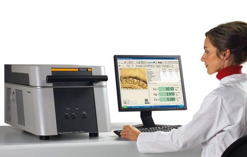 Spettrometro a fluorescenza - X-RAY XAN 220 - HELMUT FISCHER GMBH - INSTITUT FÜR ELEKTRONIK UND - EDXRF / per analisi di metalli preziosi