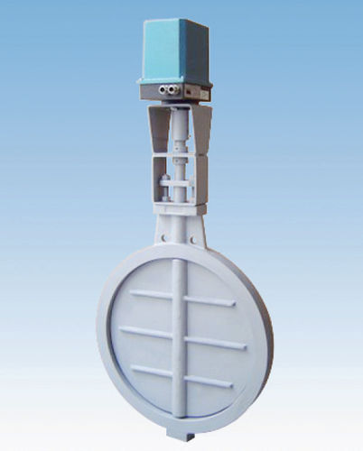 Valvola a farfalla - DN 500, 450 ... 500 °C | GD, S series - ECONEX S.R.L. - a comando elettrico / di regolazione / bruciatore