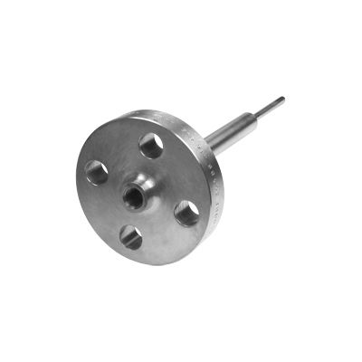 Pozzetto termometrico con flangia - Nanmac Corporation - filettato / a saldare / per  termocoppia