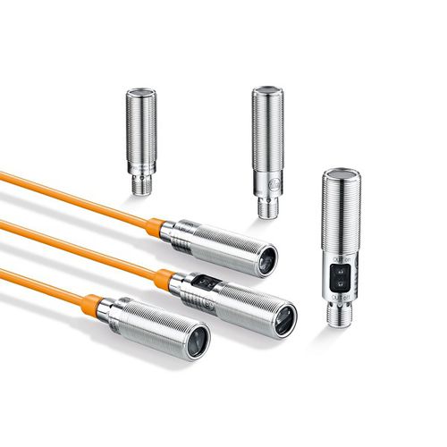 Sensore fotoelettrico con soppressione di sfondo - OGx3xx series - ifm electronic - a riflessione diretta / retroriflettente / a barriera