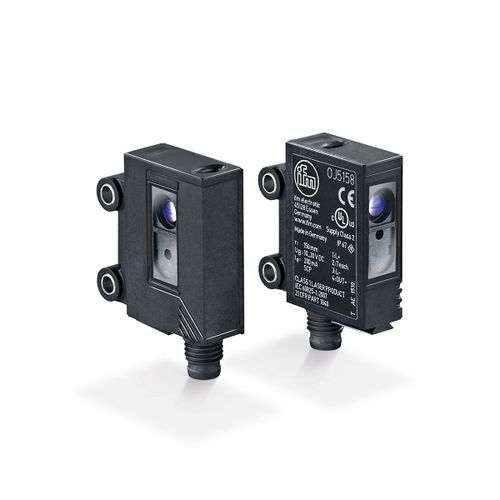 Sensore fotoelettrico laser - OJ5 series - ifm electronic - con soppressione di sfondo / a riflessione diretta / retroriflettente