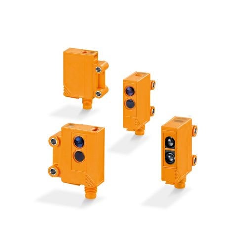 Sensore fotoelettrico con soppressione di sfondo - OJ5 series - ifm electronic - a riflessione diretta / retroriflettente / a barriera